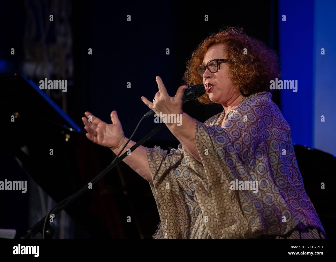 Somma Vesuviana, Campania, Italy. 20th Nov, 2022. Elisabetta Serio & Sara Jane Morris ''Te doy el Gusto' (Credit Image: © Giovanni Esposito/Pacific Press via ZUMA Press Wire) Stock Photo