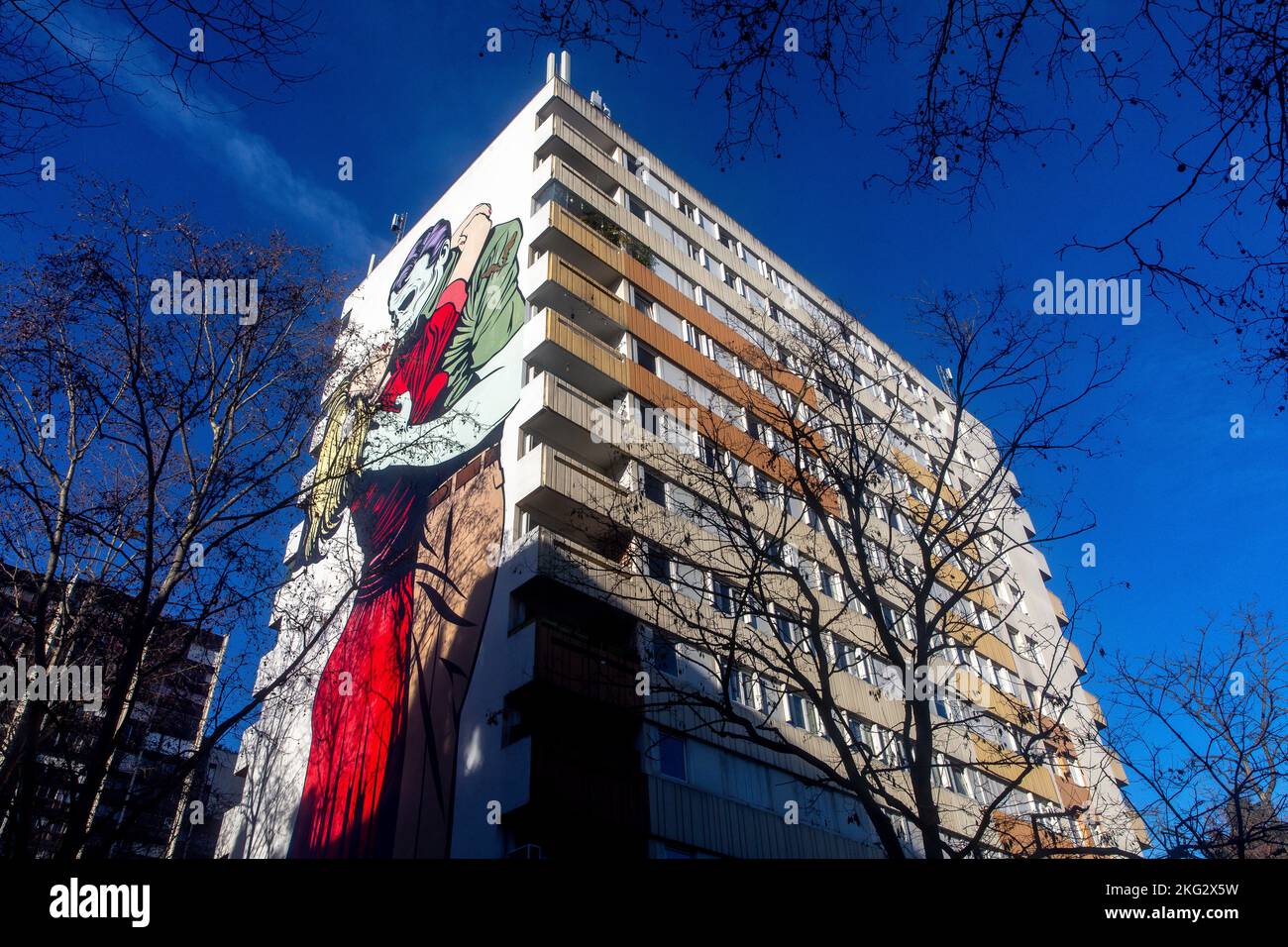 Street art in Paris, France Love