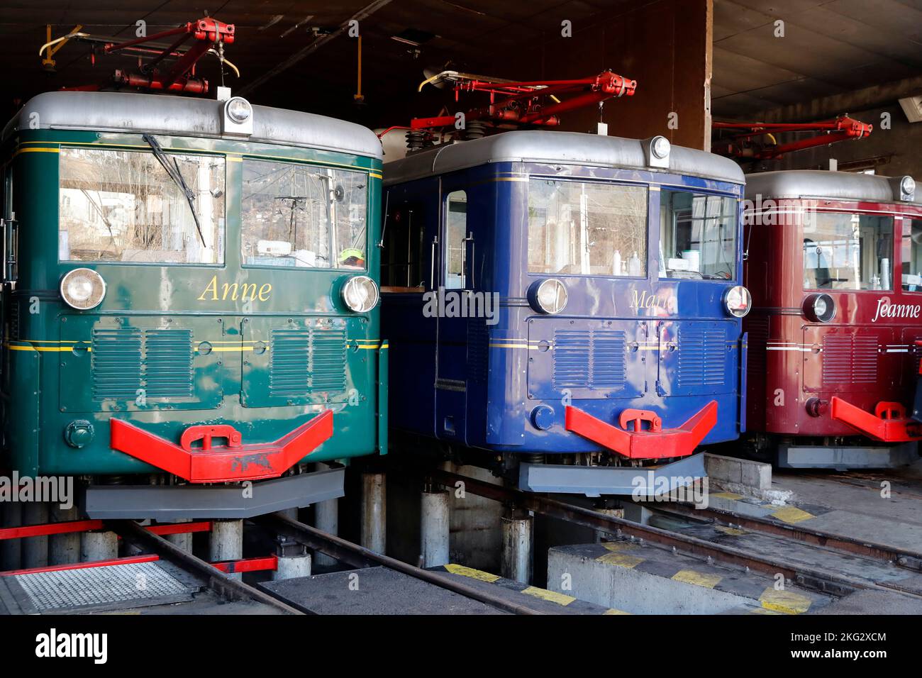 La cabine de pilotage - Photo de Tramway du Mont-Blanc, Saint-Gervais-les- Bains