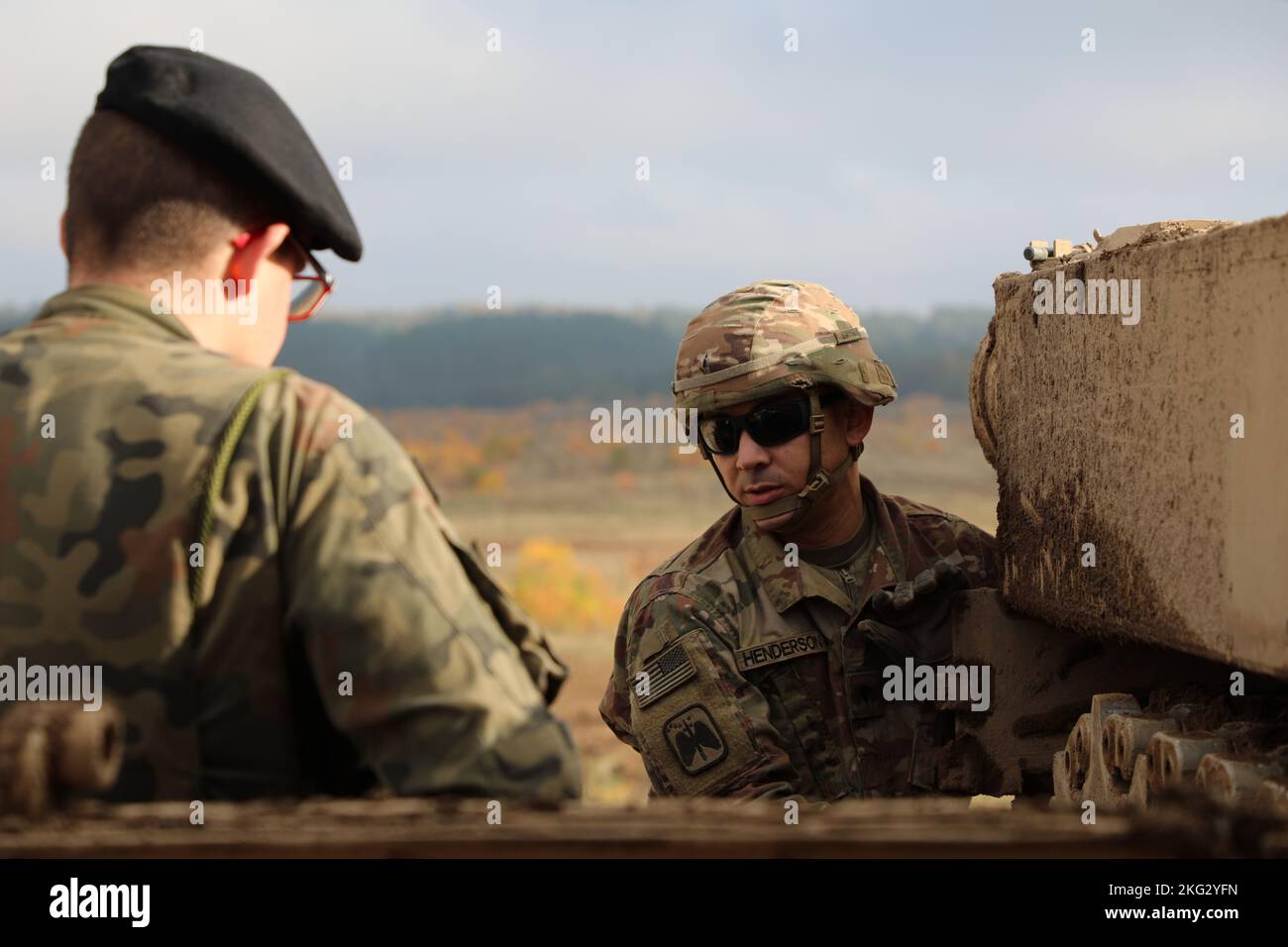 GREYWOLF Trooper, Spc. Bryce Henderson, Assigned To Bravo Company, 1st ...