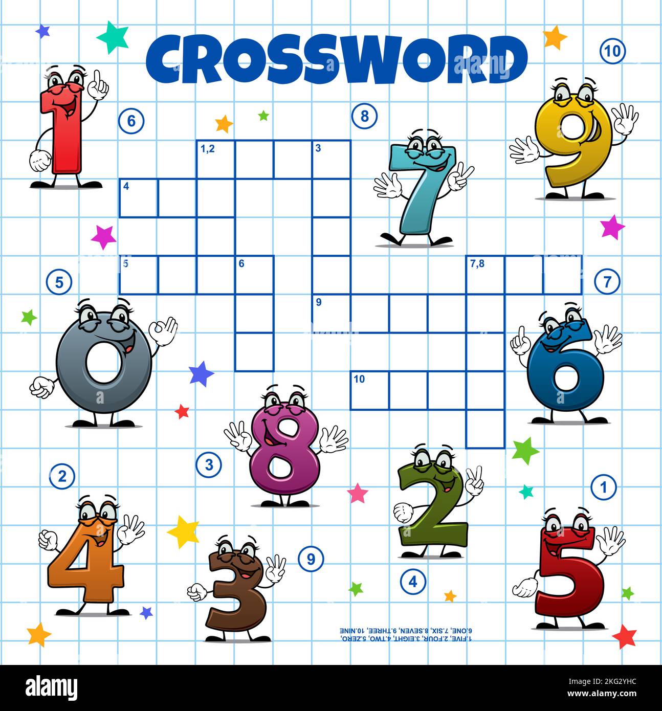 Premium Vector  Word puzzle game worksheet with school characters