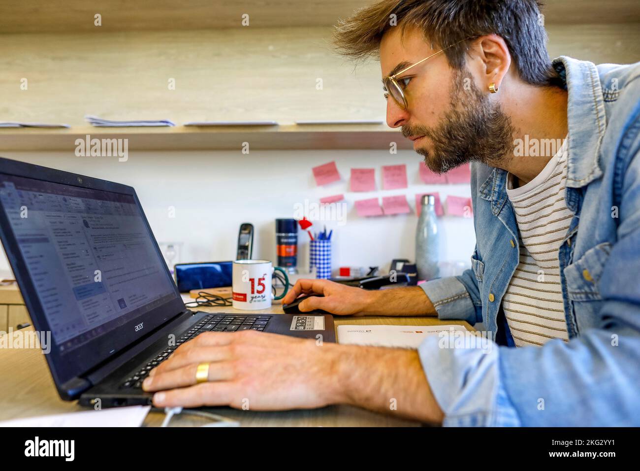 Office of Fair Trade Lebanon organization in Hazmieh, Lebanon Stock
