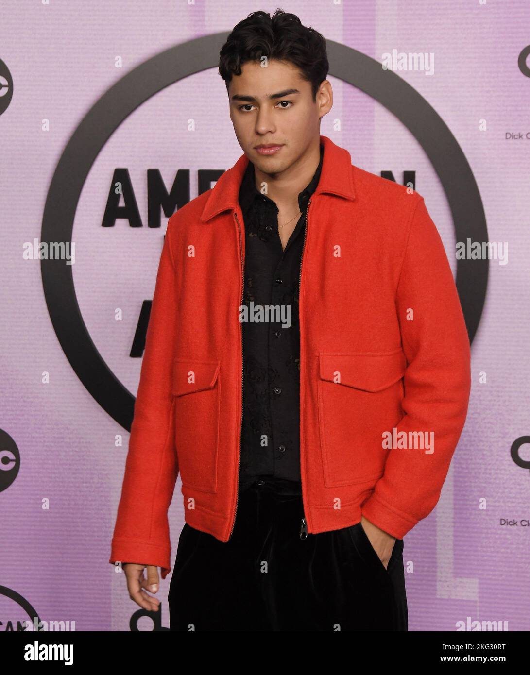 Los Angeles, USA. 20th Nov, 2022. Andrew Davila arrives at the 2022 American Music Awards held