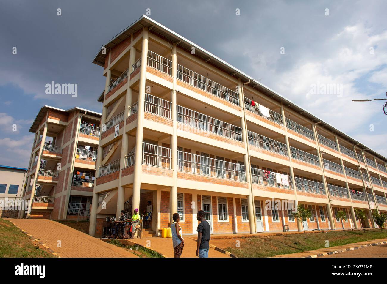 Social housing in Kigali, Rwanda Stock Photo Alamy