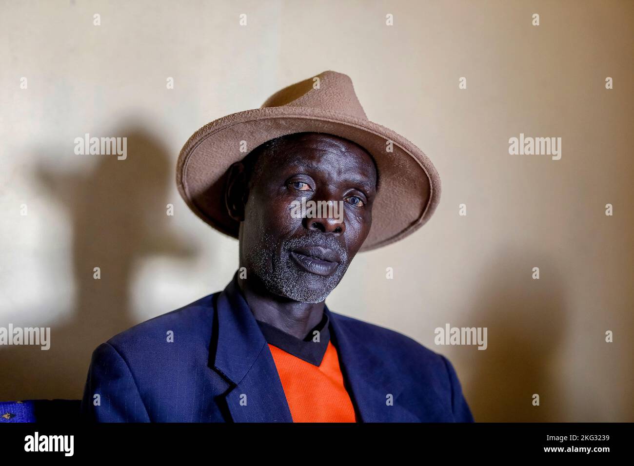 Visit Rwanda Hat Man wearing a hat in a village near Gicumbi, northern province, Rwanda ...