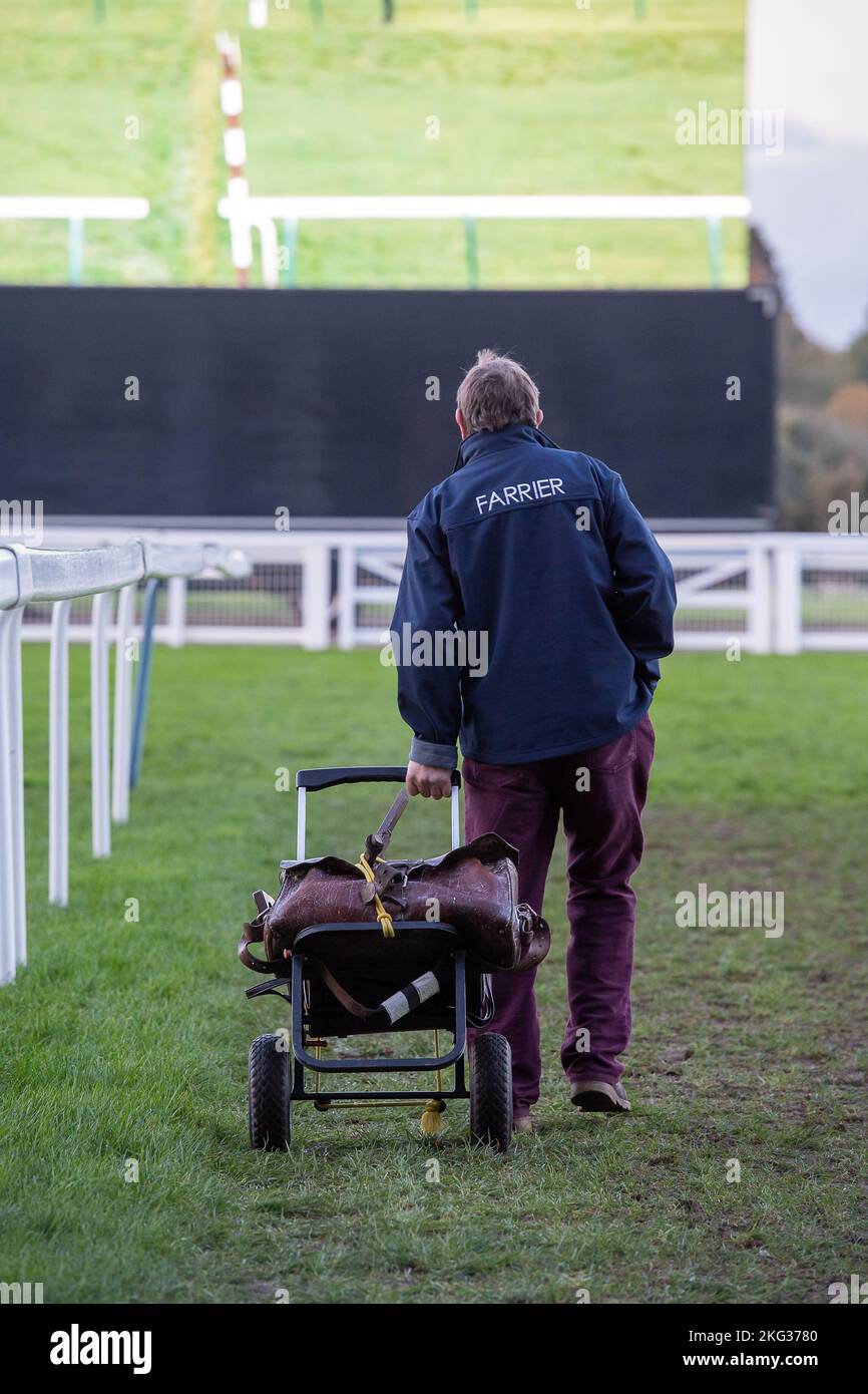 Ascot, Berkshire, UK. 19th November, 2022. One of the Ascot Racecourse