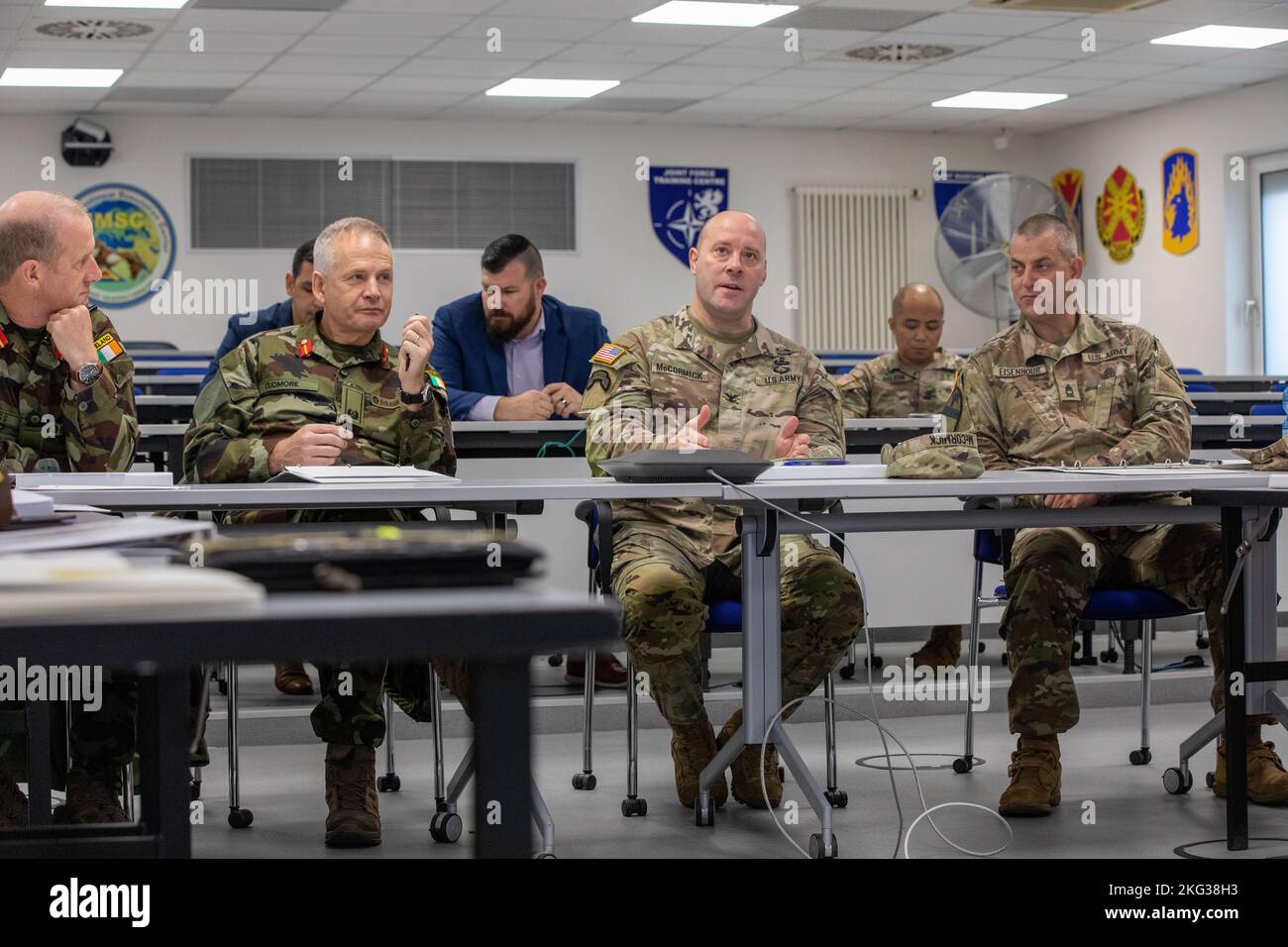U.S. Army Col. Heath McCormick, Joint Multinational Simulations Center