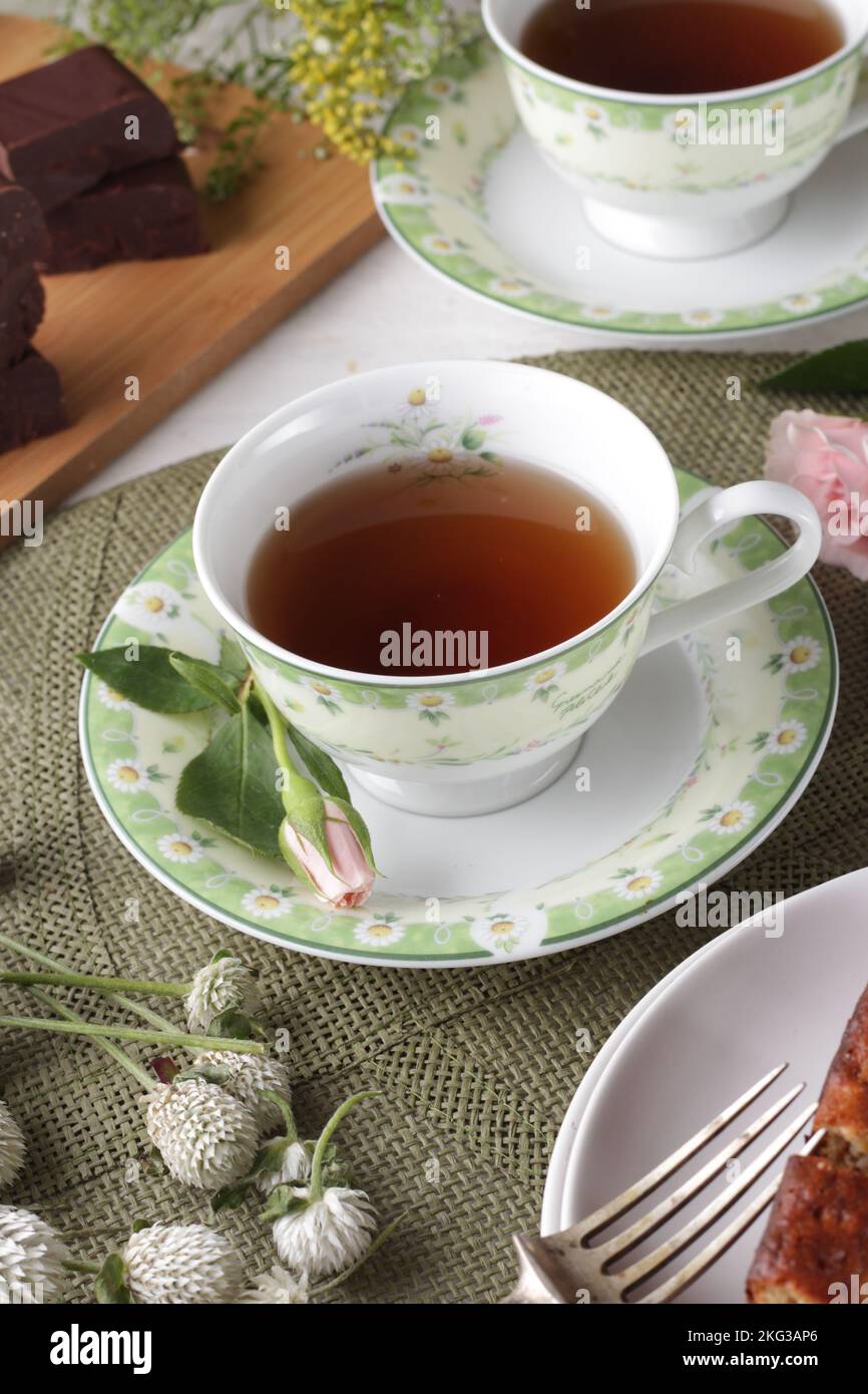 tea and coffee Stock Photo Alamy
