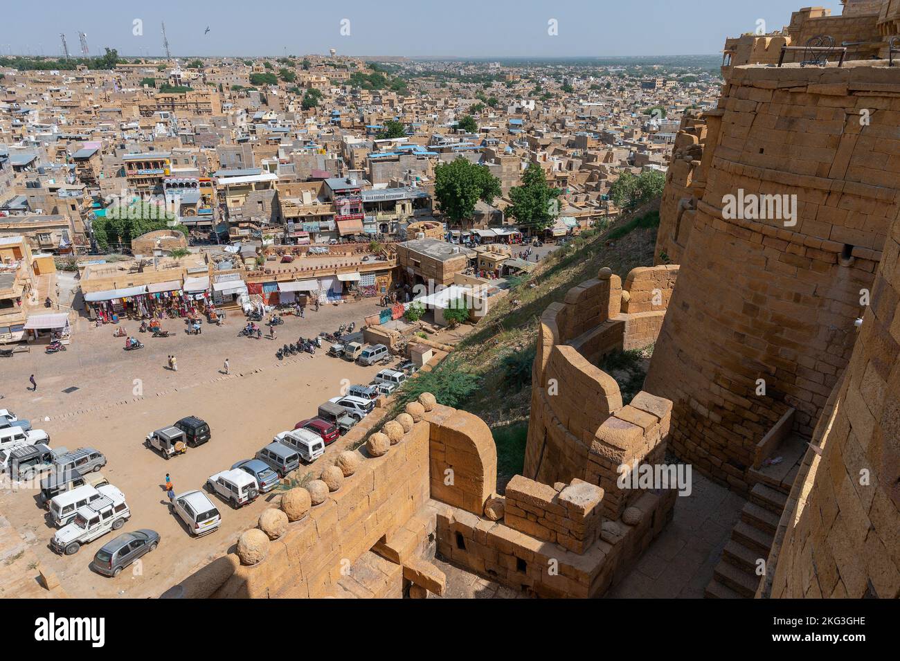 Jaisalmer, Rajasthan, India 15th October 2019 Sandstone made