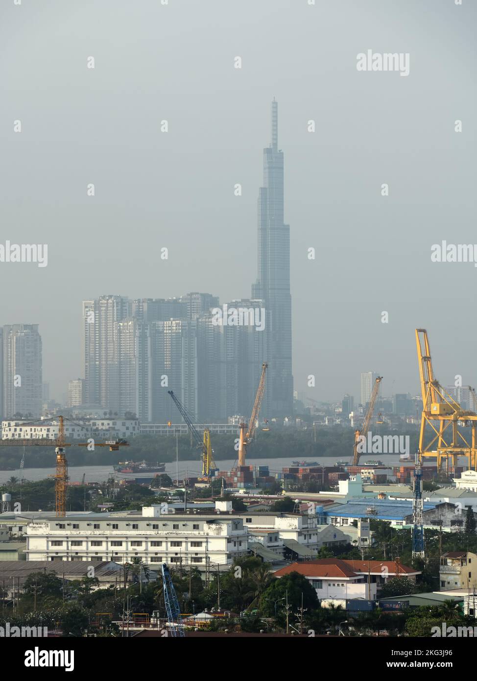 Landmark 81 is the tallest building in Ho Chi Minh City, Vietnam, the