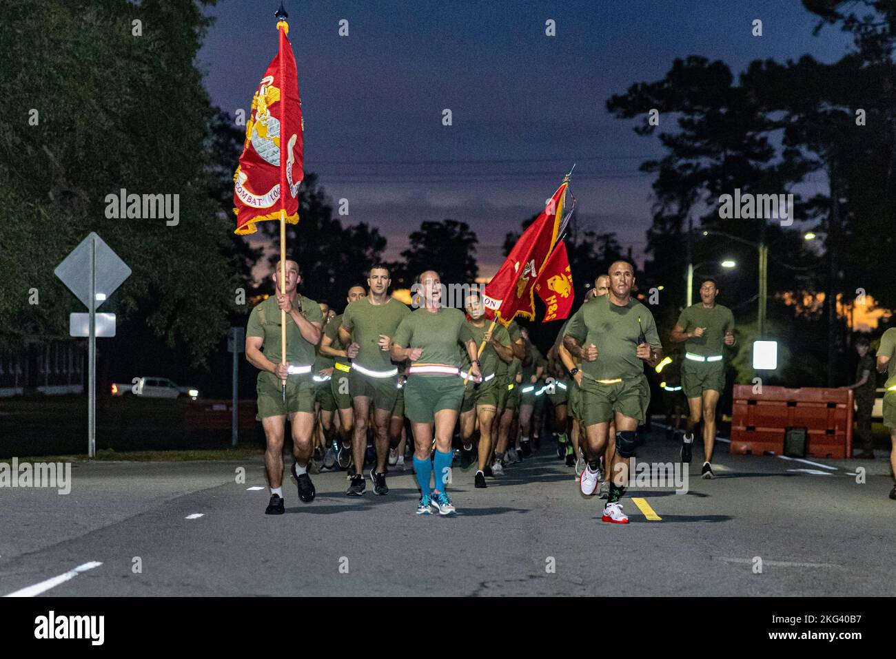 U.S. Marine Corps Col. Ginger E. Beals, the commanding officer of