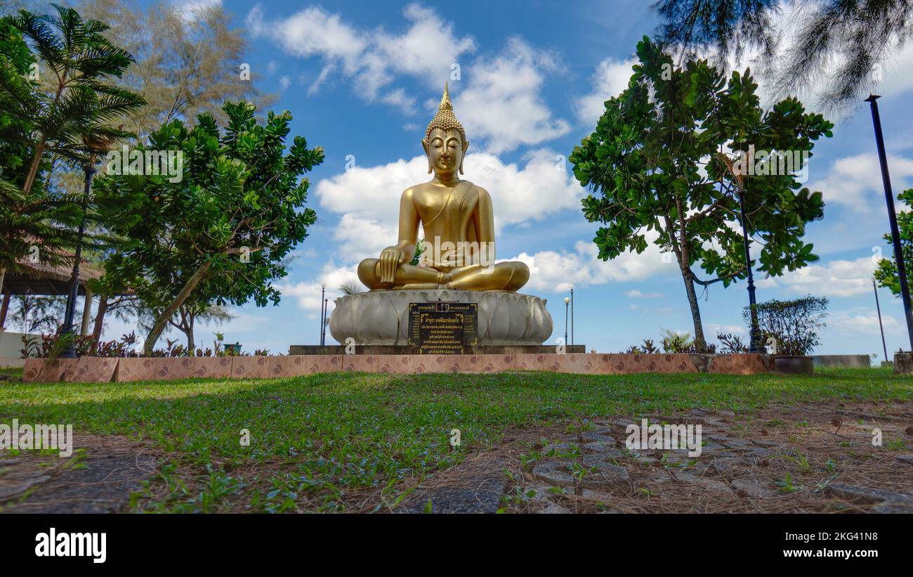 Picture of the Buddha statue in the Tsunami memorial park at Khao Lak in  Thailand during daytime Stock Photo - Alamy