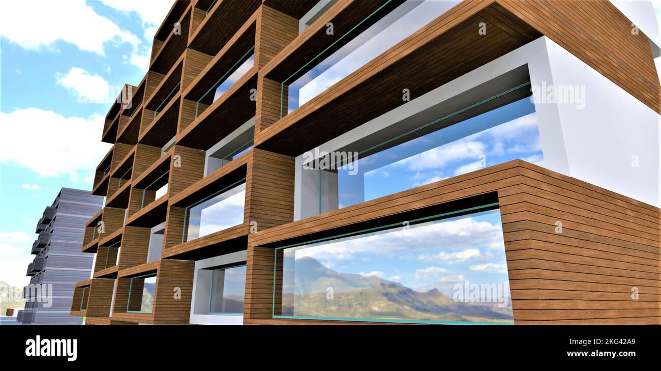 Image showcasing Apartment with mountain views in a newly commissioned luxury building ...