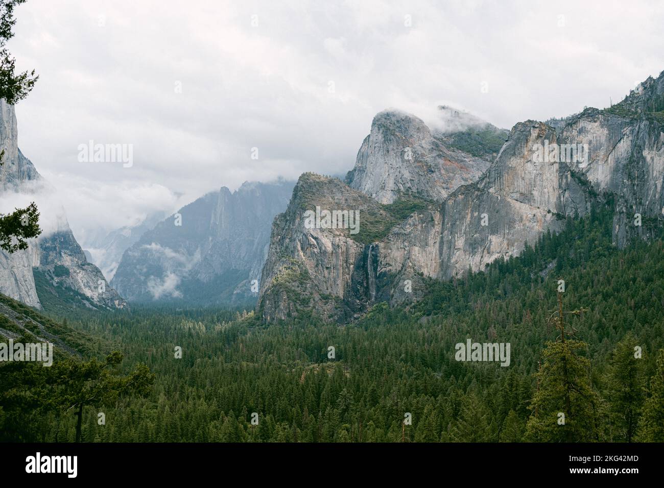 Panoramic view foggy mountains in hi-res stock photography and images ...