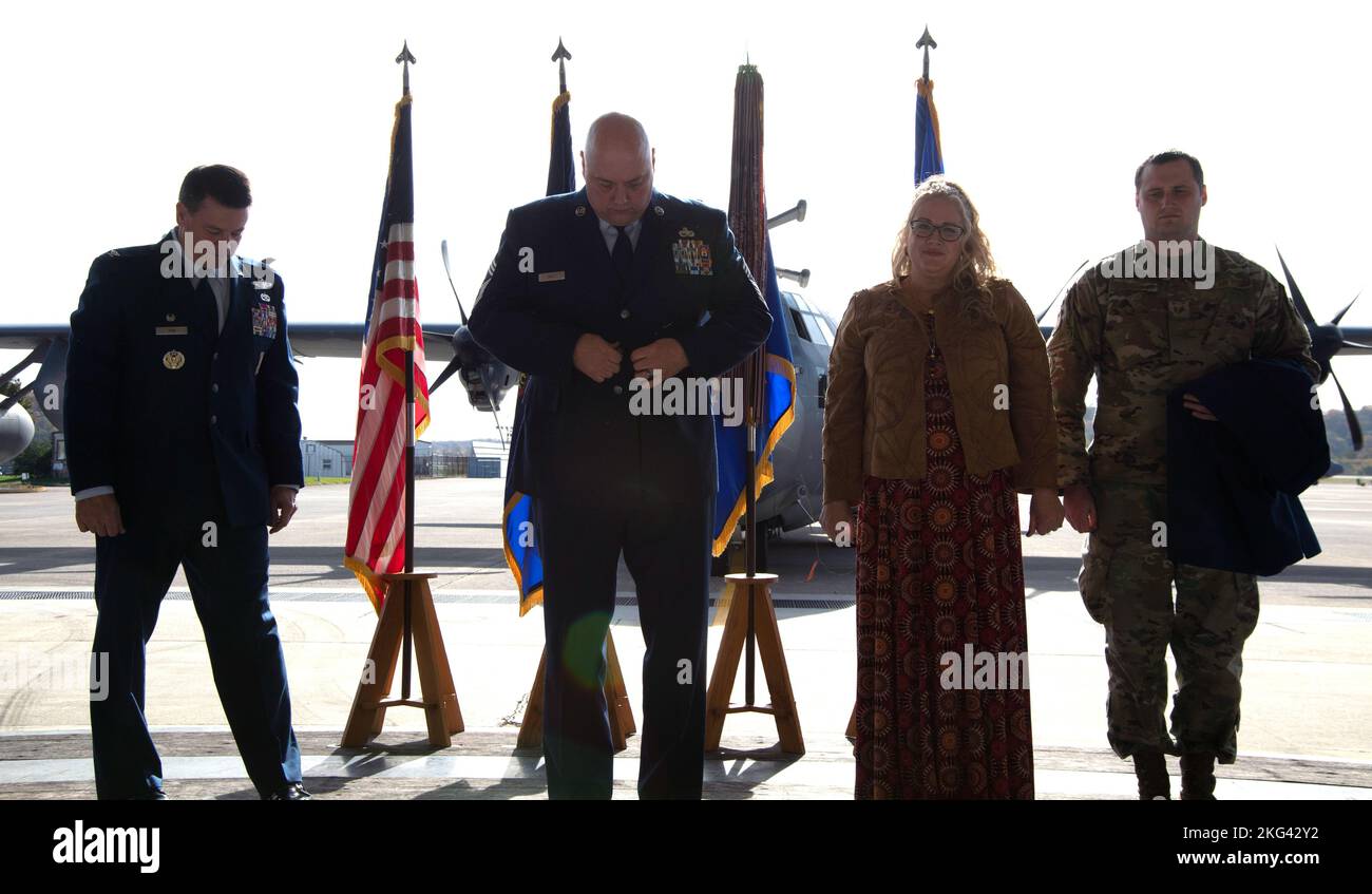 Chief Master Sgt. Robert Smith, 193rd Special Operations Wing command ...