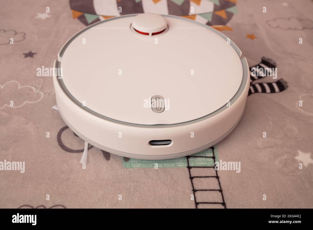 Lviv, Ukraine November 21, 2022 Xiaomi Mi Robot VacuumMop 2 Pro