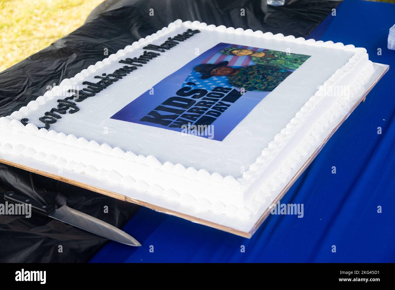 a-cake-is-displayed-during-kid-s-warrior-day-on-camp-foster-okinawa