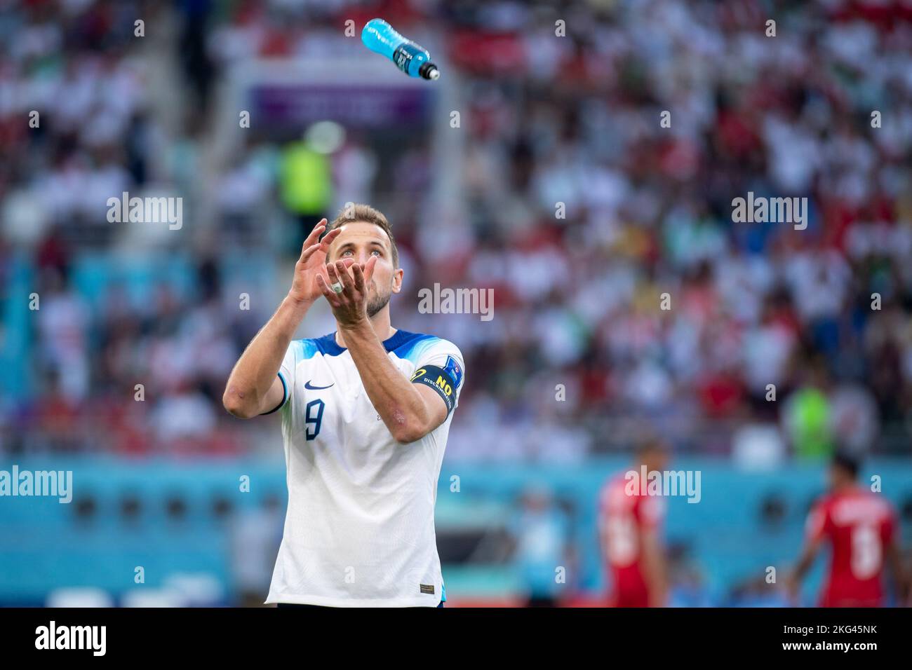Doha, Catar. 21st Nov, 2022. England's Harry Kane during a match ...