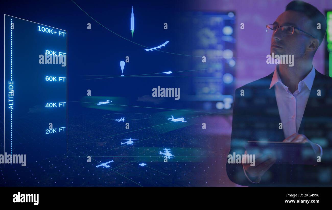 Planning a future airspace with advanced air mobility for nasa s