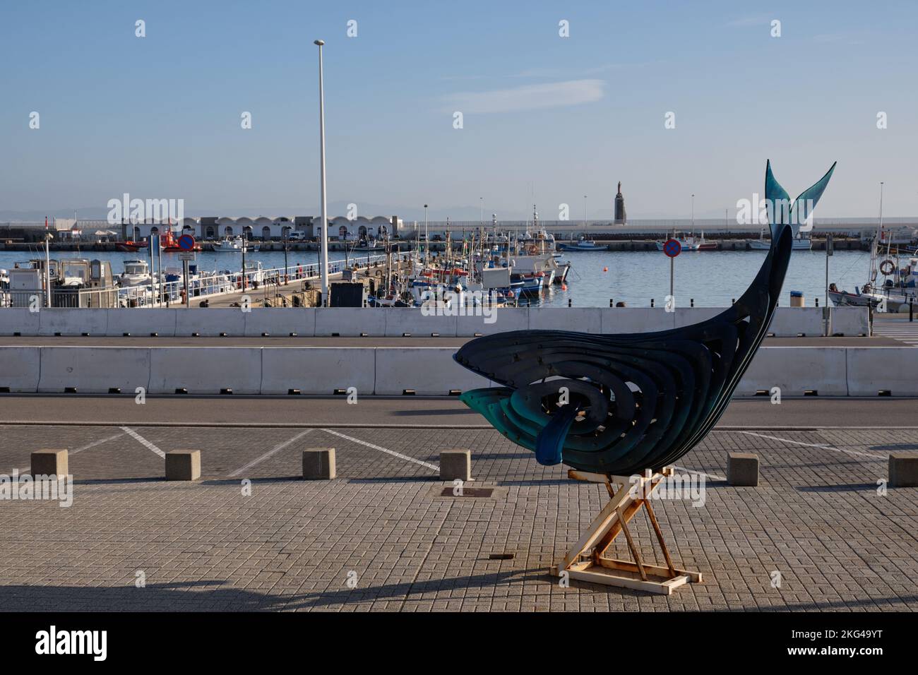 Port of Tarifa, Cádiz, Spain Stock Photo