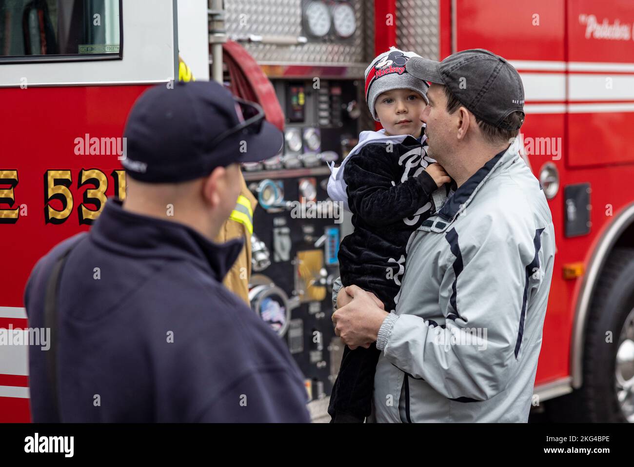 U.S. Marines and their families attend Haunted Headquarters hosted by