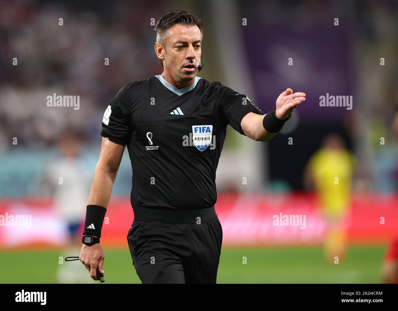 SP - Sao Paulo - 04/03/2022 - PAULISTA 2022 FINAL, PALMEIRAS X SAO PAULO -  Referee Raphael Claus during a match between Palmeiras and Sao Paulo at the  Arena Allianz Parque stadium