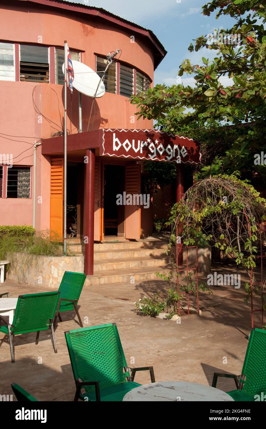 Hotel Bourgogne, Natitingou, Atacora, Benin Stock Photo