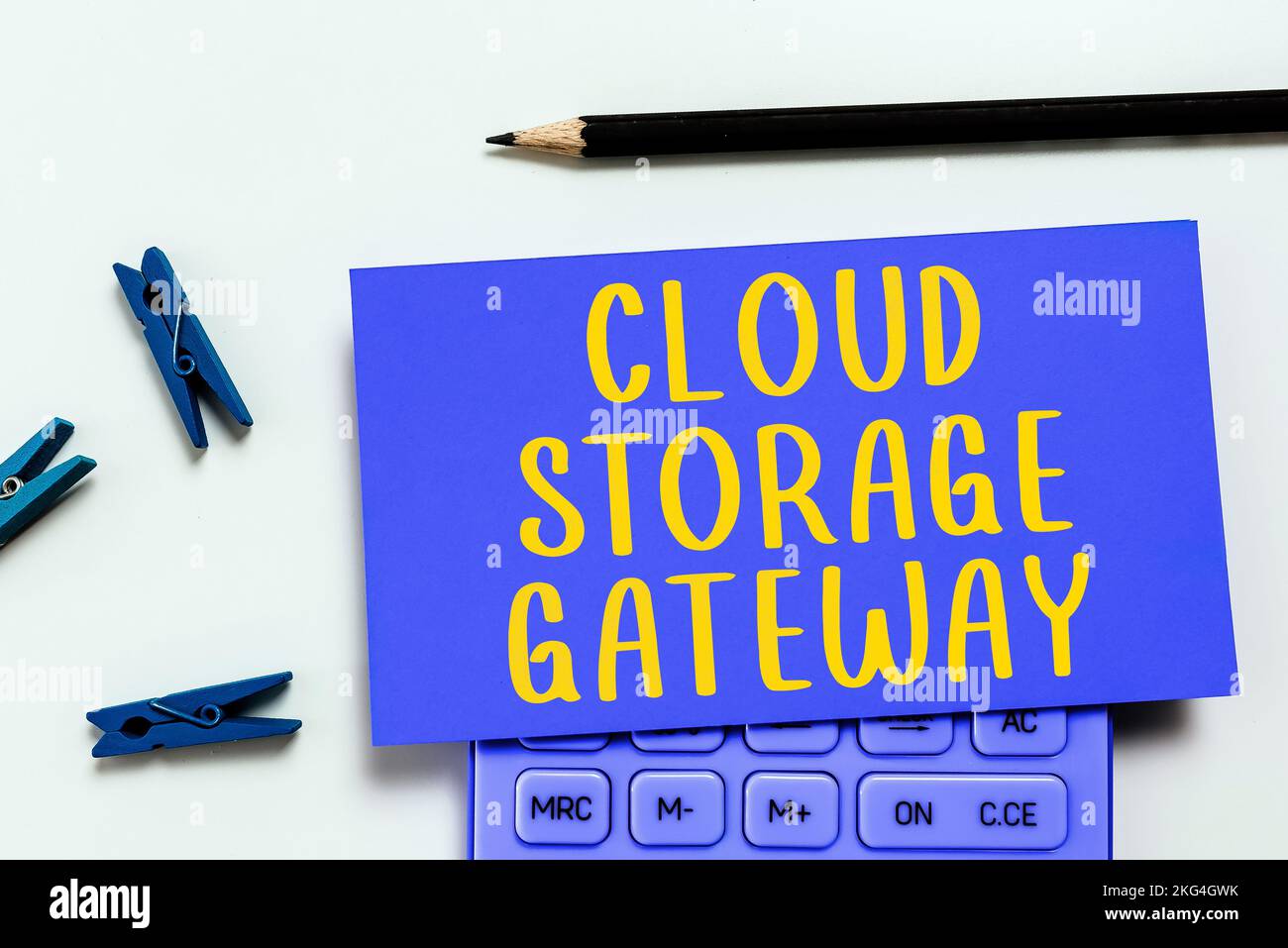 Sign displaying Cloud Storage Gateway. Business concept Server which