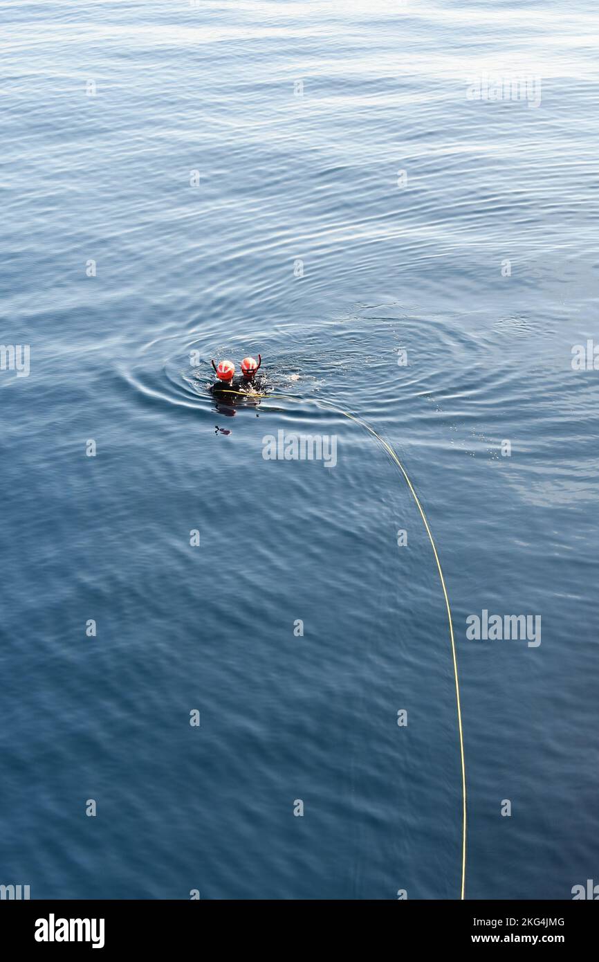 221028-N-EF547-1027 SAN DIEGO OPAREA (Oct. 28, 2022) Damage Controlman ...