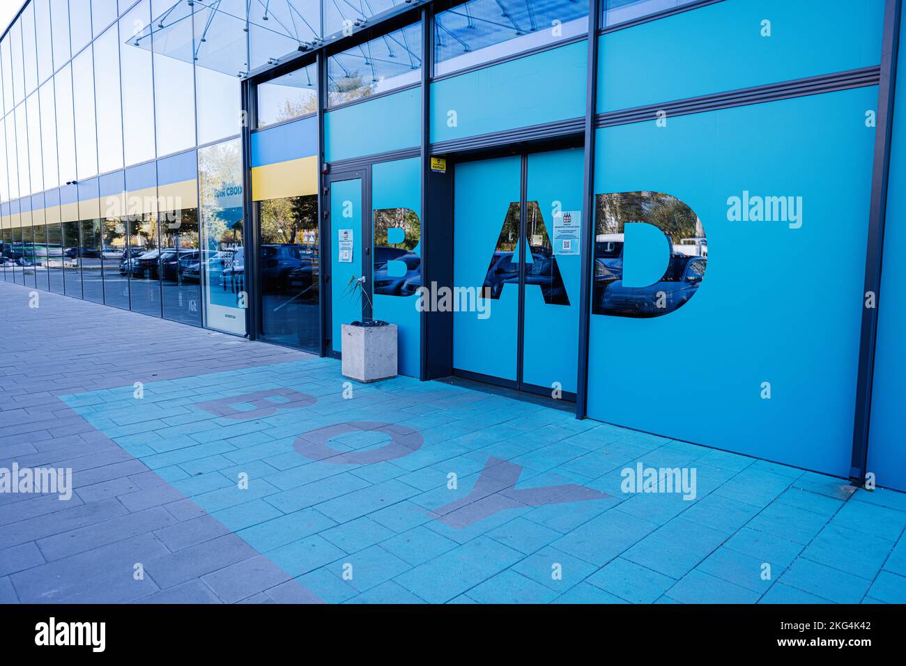 Lviv, Ukraine - October 09, 2022: Bad Boy store Stock Photo - Alamy