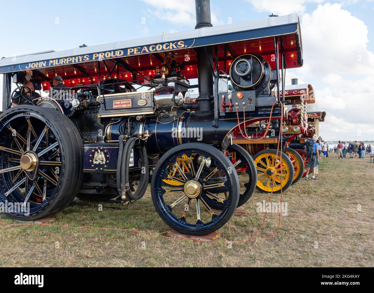 Tarrant Hinton.Dorset.United Kingdom.August 25th 2022.A 1920 Fowler R3 ...