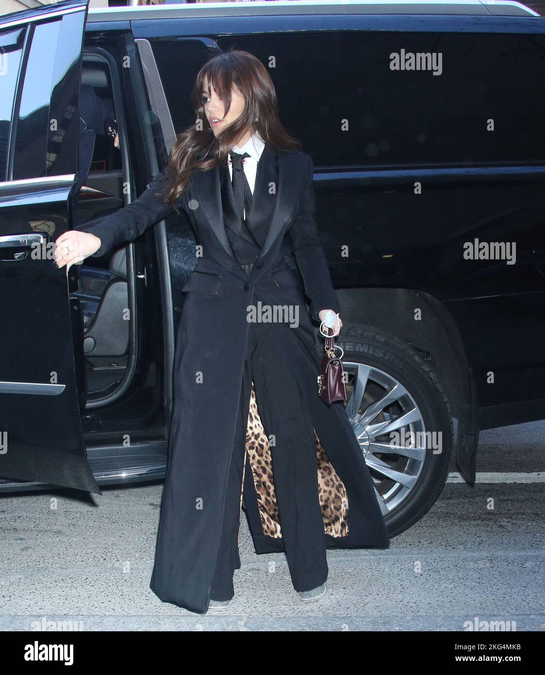 Celebrities At The ‘Today Show’ -PICTURED: Jenna Ortega -LOCATION: New