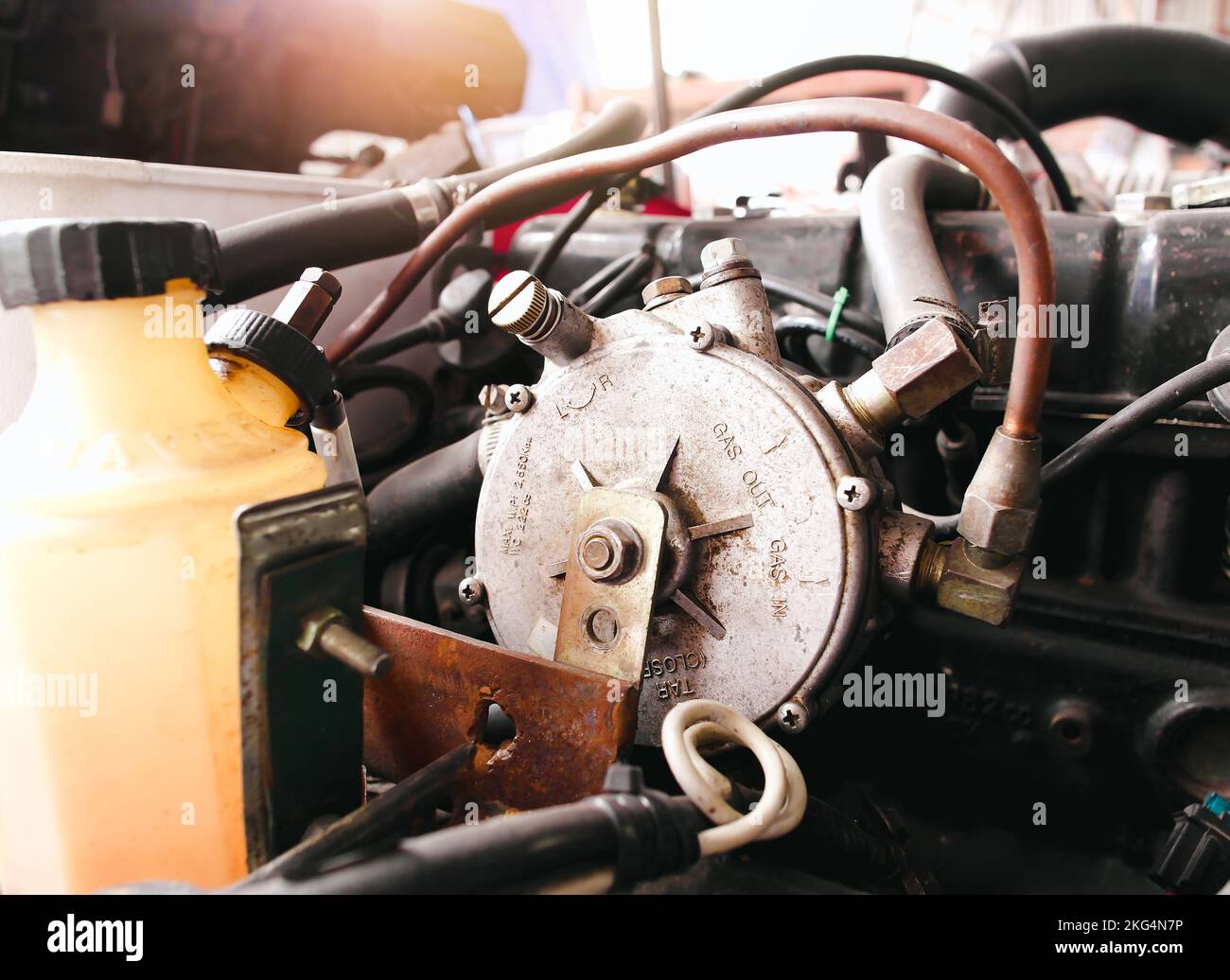 LPG pressure reducer for sequential injection systems of Liquefied