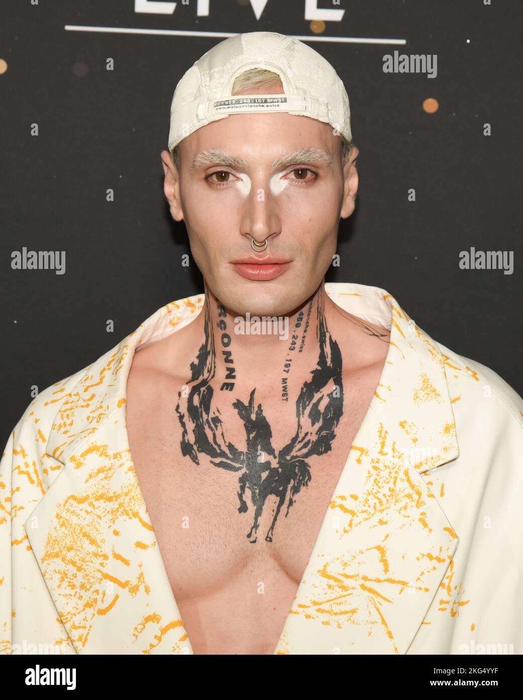 November 20, 2022, Los Angeles, California, USA Yannik Zamboni attends