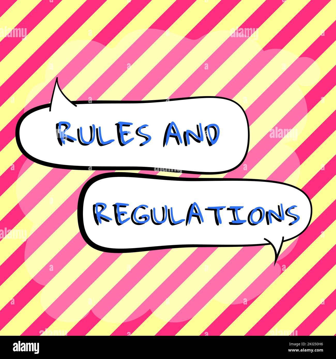 Conceptual caption Rules And Regulations. Concept guidelines