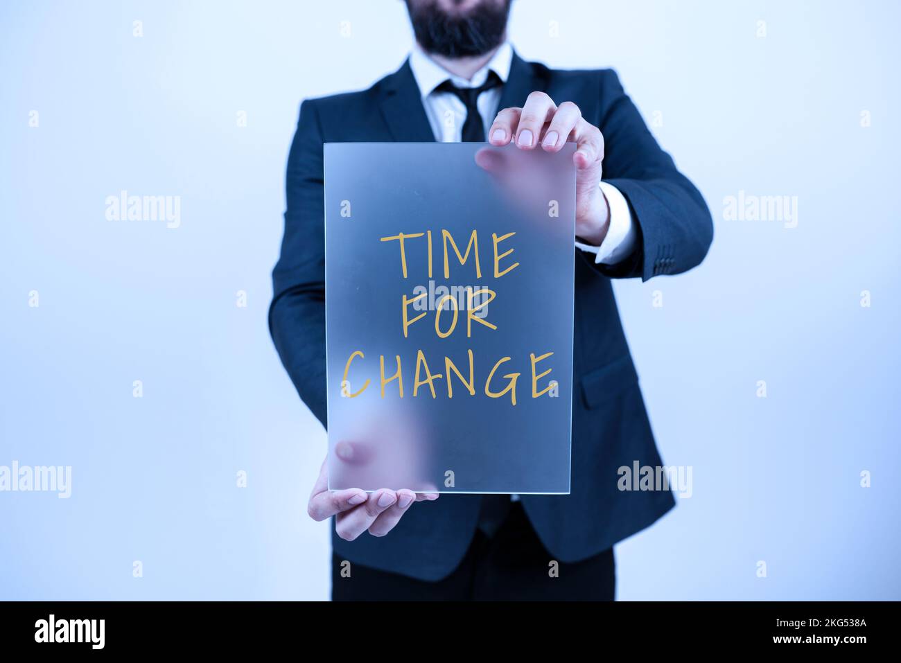 Text caption presenting Time For Change. Internet Concept Transition Grow Improve Transform Develop Stock Photo