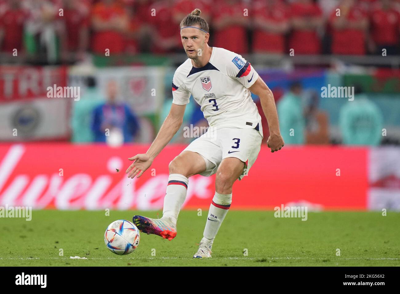 Walker Zimmerman of USA during the Qatar 2022 World Cup match, group B, date 1, between USA and