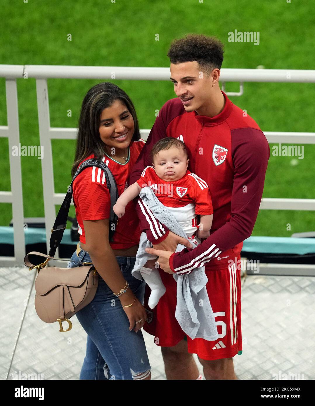 Wales' Ethan Ampadu after the FIFA World Cup Group B match at the Ahmad Bin Ali Stadium, Al-Rayyan, Qatar. Picture date: Monday November 21, 2022 Stock Photo - Alamy