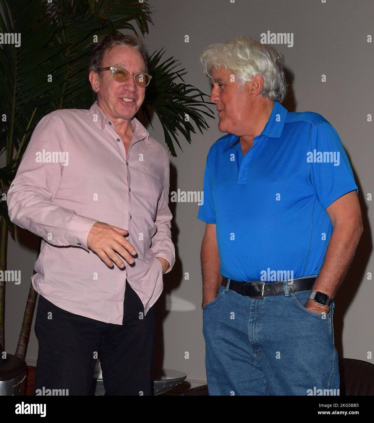 BOCA RATON, FL- FEBRUARY 25: Jay Leno, Wayne Carini and actor Tim Allen ...