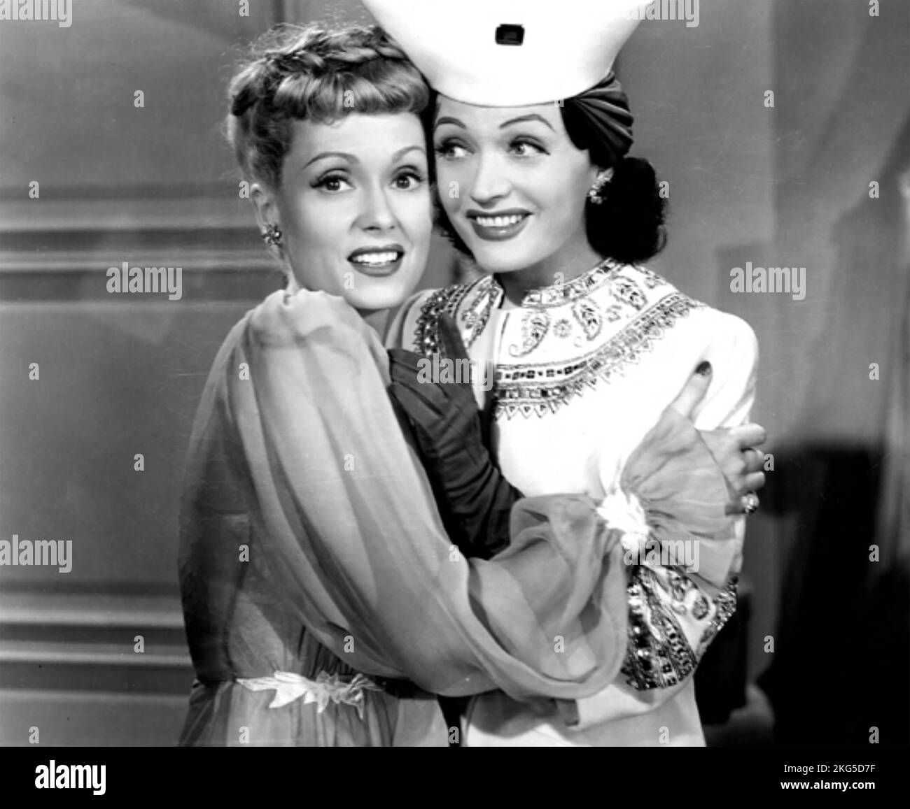HI DIDDLE DIDDLE 1943 United Artists  film with Pola Negri at right and Martha Scott. AKA Diamonds and Crime. Stock Photo