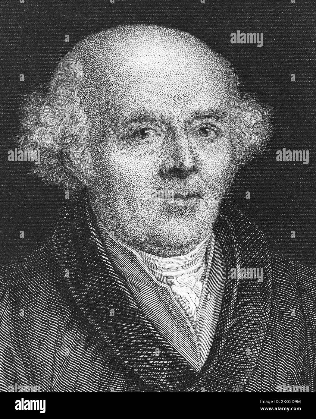 Christian Friedrich Samuel Hahnemann (1755 – 1843) German physician Stock Photo