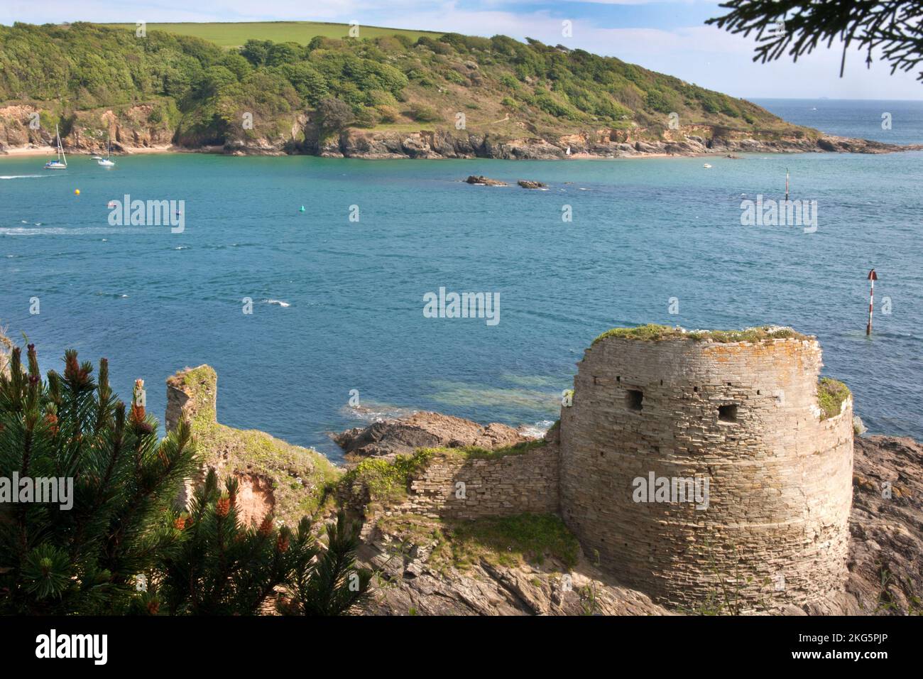 Castle aka Fort Charles, a ruined fortification North Sands in
