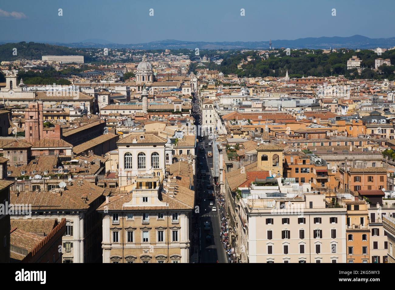 Rome high view hi-res stock photography and images - Alamy