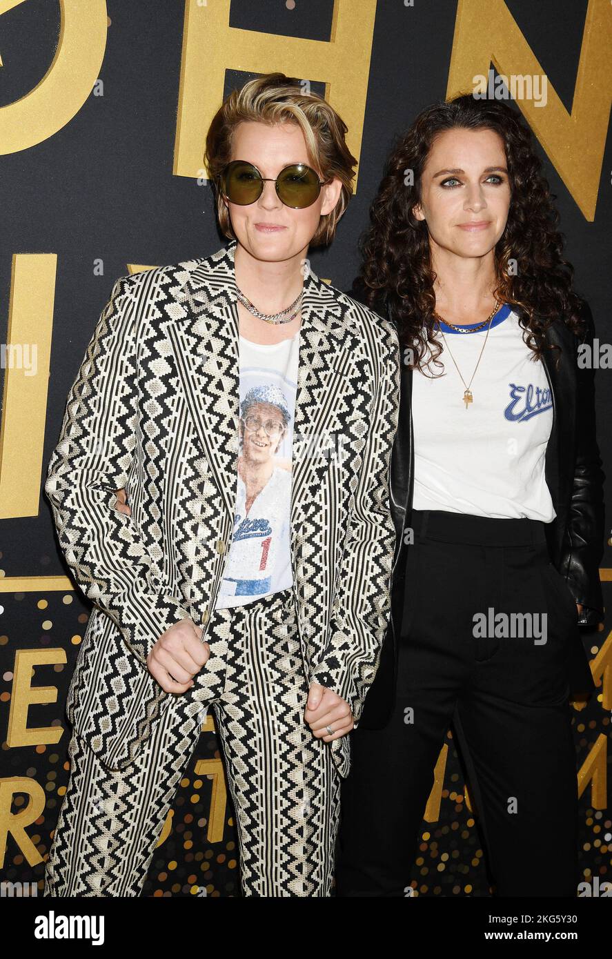 LOS ANGELES, CALIFORNIA NOVEMBER 20 (LR) Brandi Carlile and