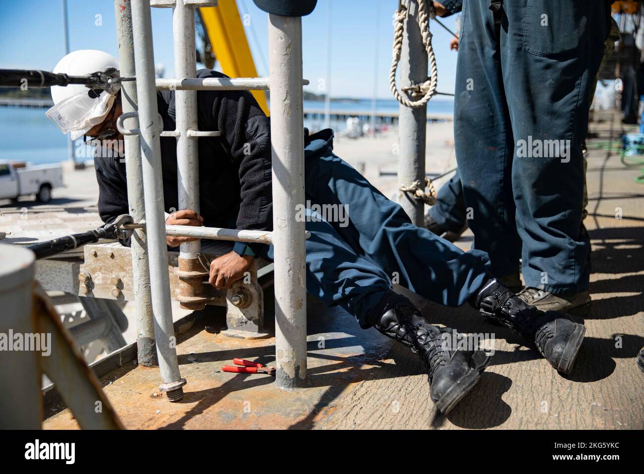 221006NLK6470283 NAVAL WEAPONS STATION YORKTOWN—Boatswain’s Mate 2nd