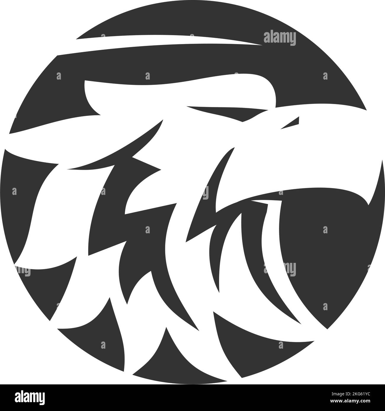 Eagle Logo Vector animal design Icon Illustration Brand Identity Stock ...