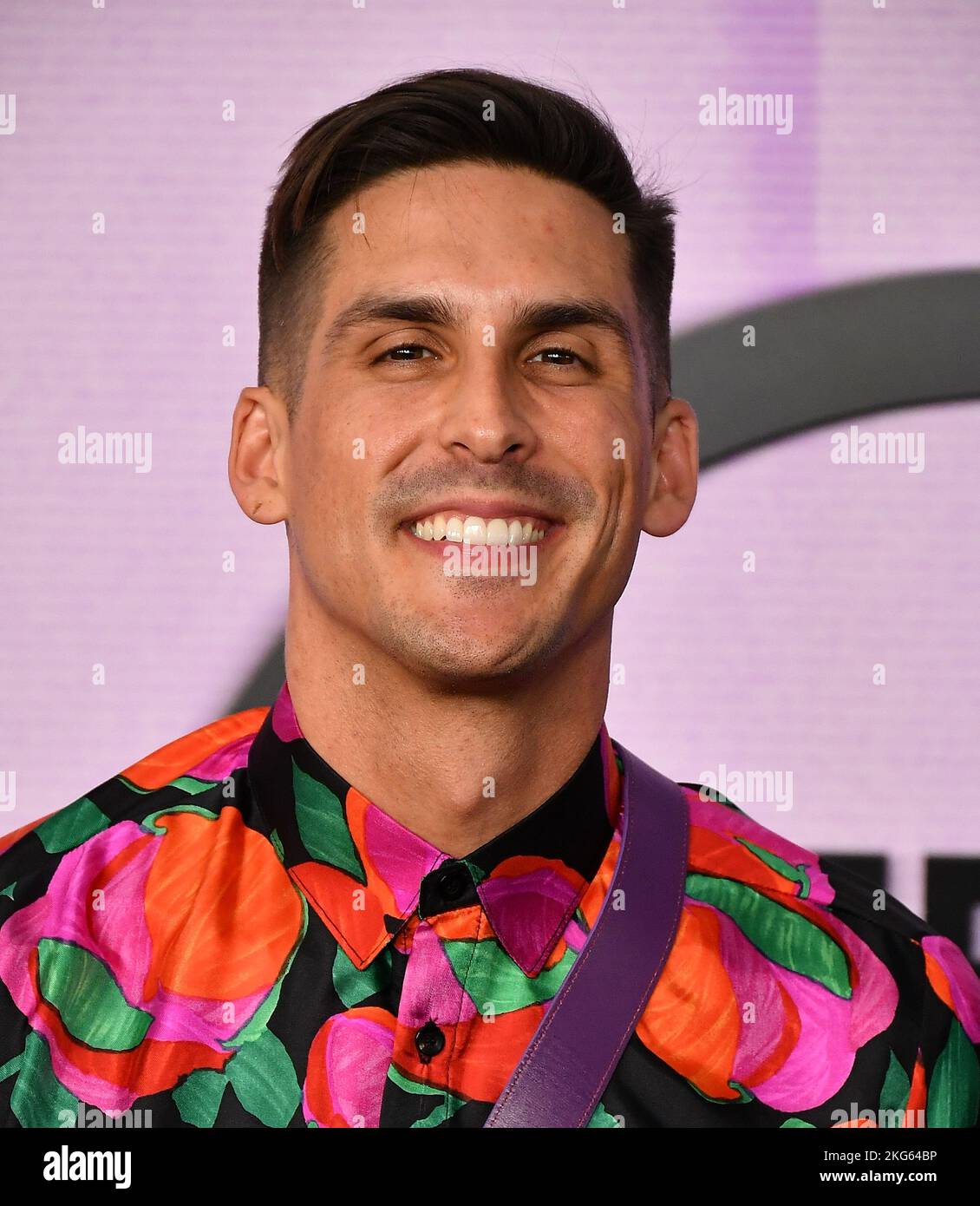 Cody Rigsby attends the 2022 American Music Awards at Microsoft Theater