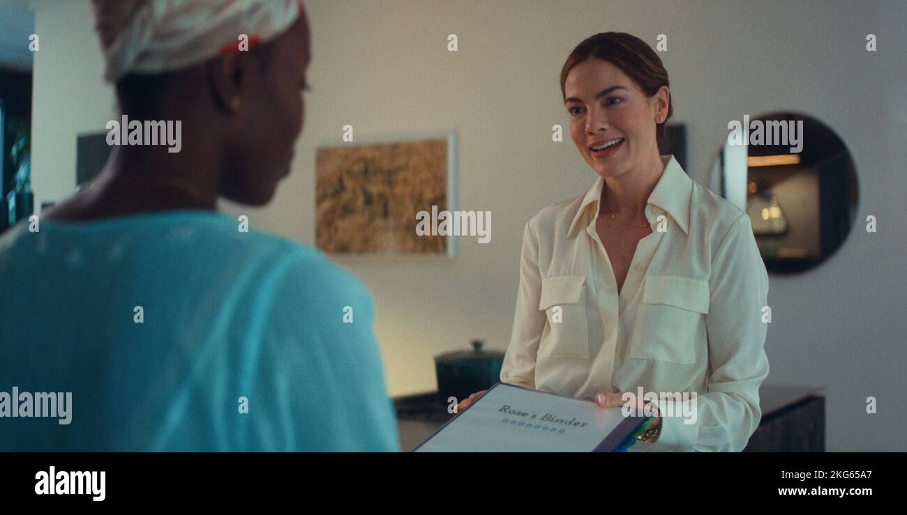 ANNA DIOP and MICHELLE MONAGHAN star in 'The Nanny' (2022) Photo Credit: Prime Video Stock Photo