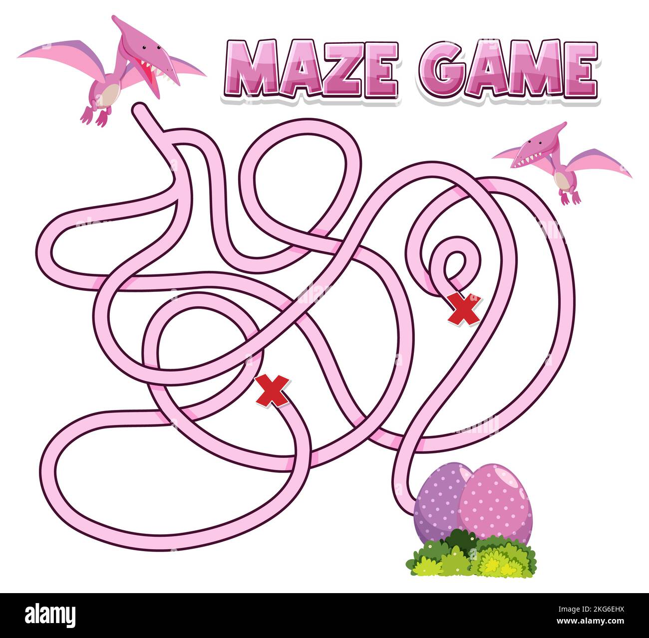 maze-game-template-in-dinosaur-theme-for-kids-illustration-stock-photo
