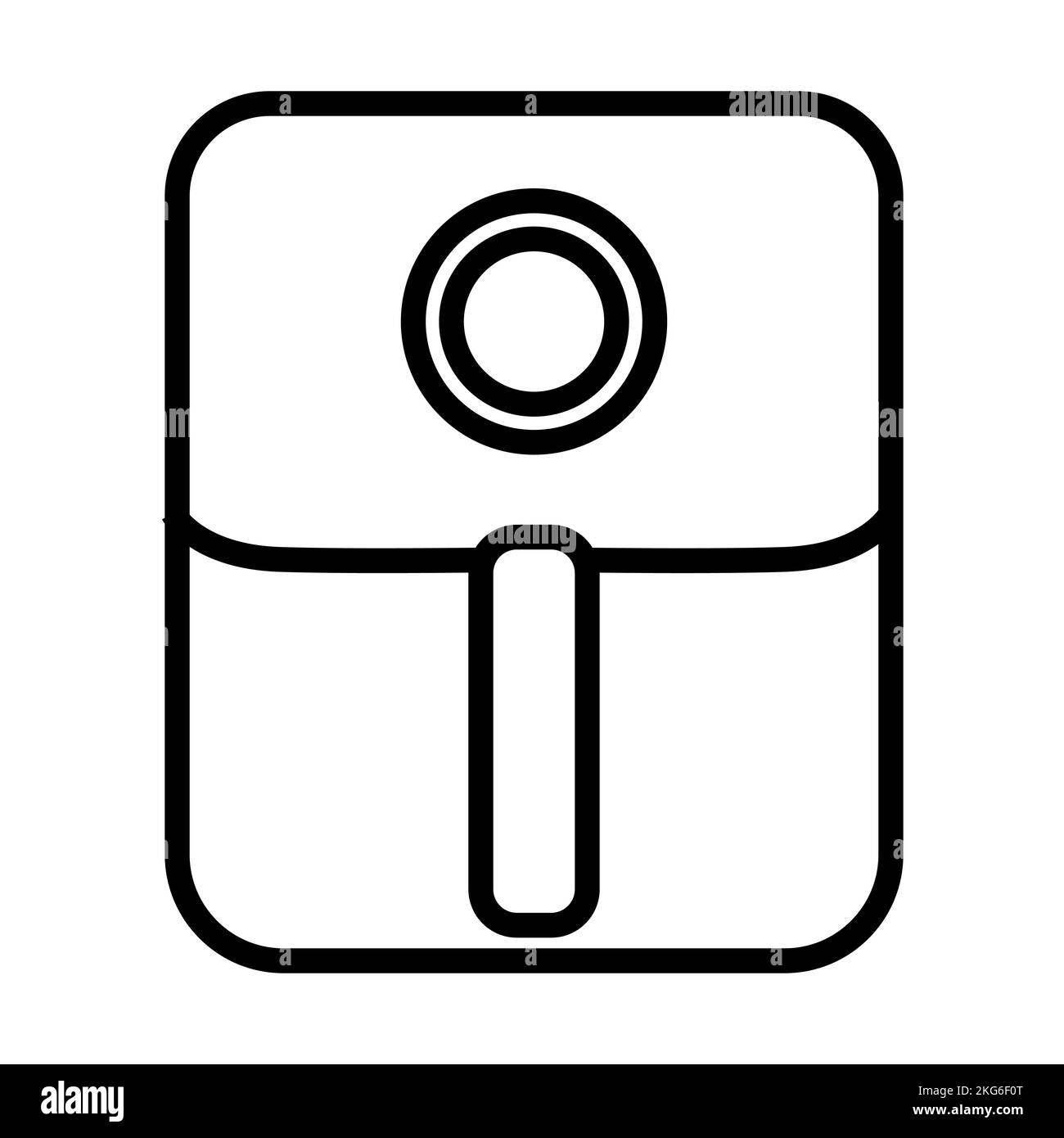 cooking air fryer appliance icon vector for graphic design, logo